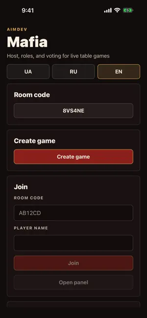 Mafia — Party Game Host screenshot 3