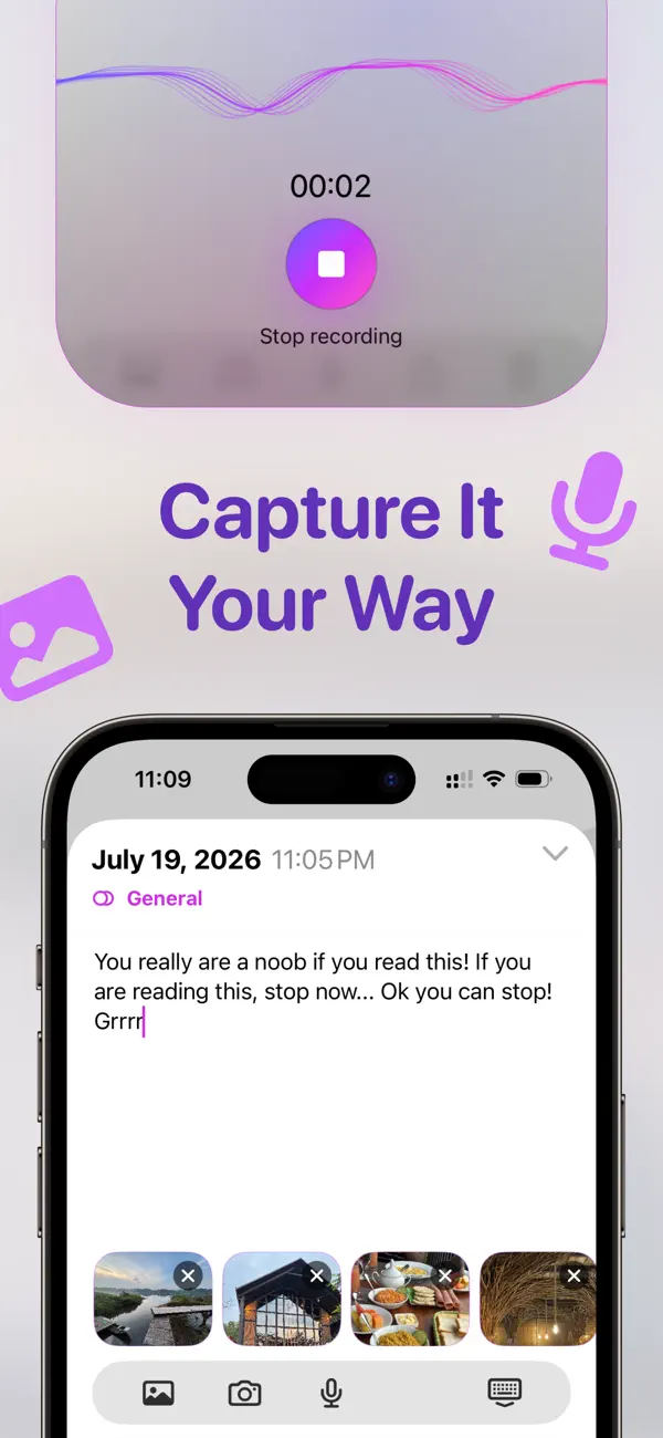 Screenshot #2 pour Timeline Journal – Daily Diary