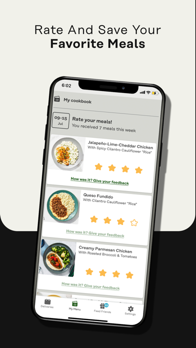 Factor_ Prepared Meal Delivery Screenshot