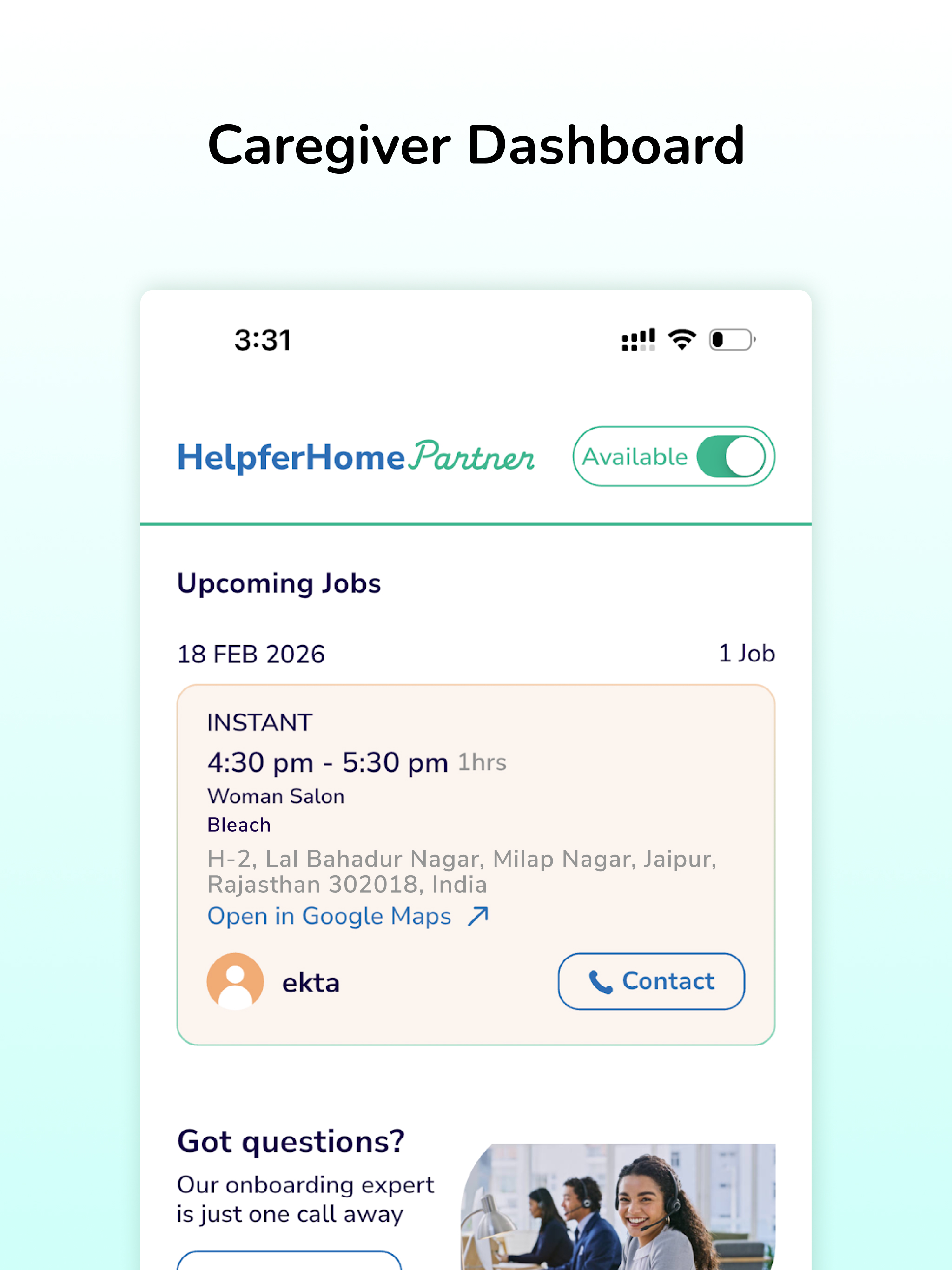 HelpferHome Partner screenshot 10