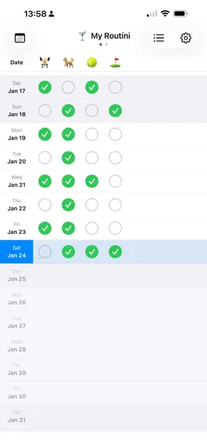 Routini - Habit tracker screenshot 1