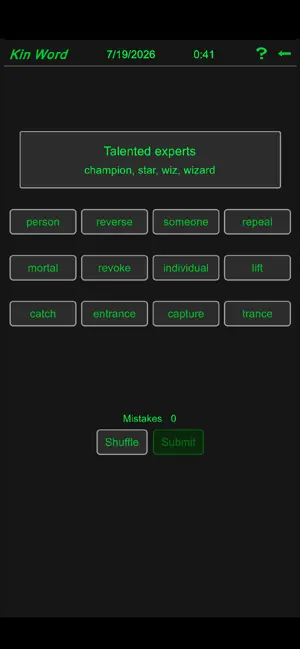Mayhem's Daily Word Puzzles screenshot 4