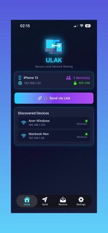 Ulak - Fast File Transfer Screenshot 3 of 4