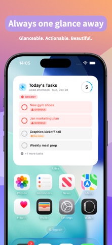 Ultra Todo: Task Productivity iPhone screenshot