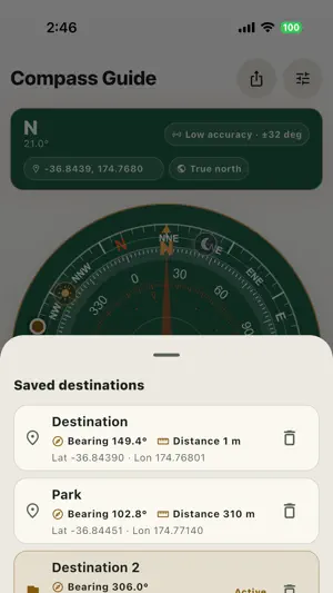 Compass Guide:Navigation App screenshot 3