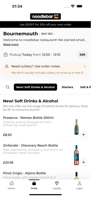 Noodlebar UK screenshot 3