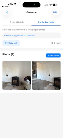 Field Photos App screenshot