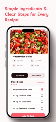 Scrumptious Recipe Planner screenshot