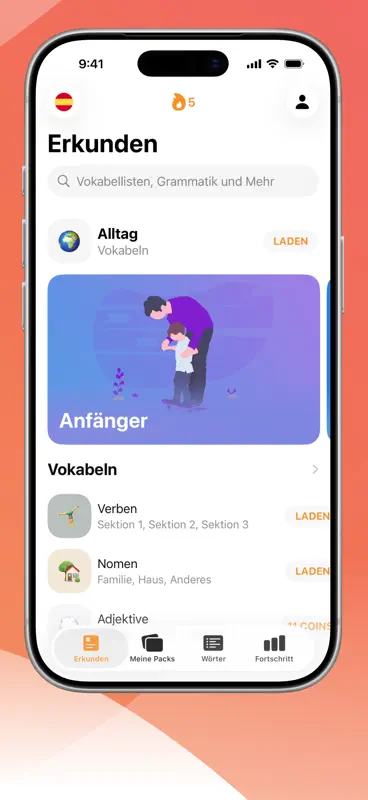 Spanisch Lernen - Anfänger screenshot 5 of 5