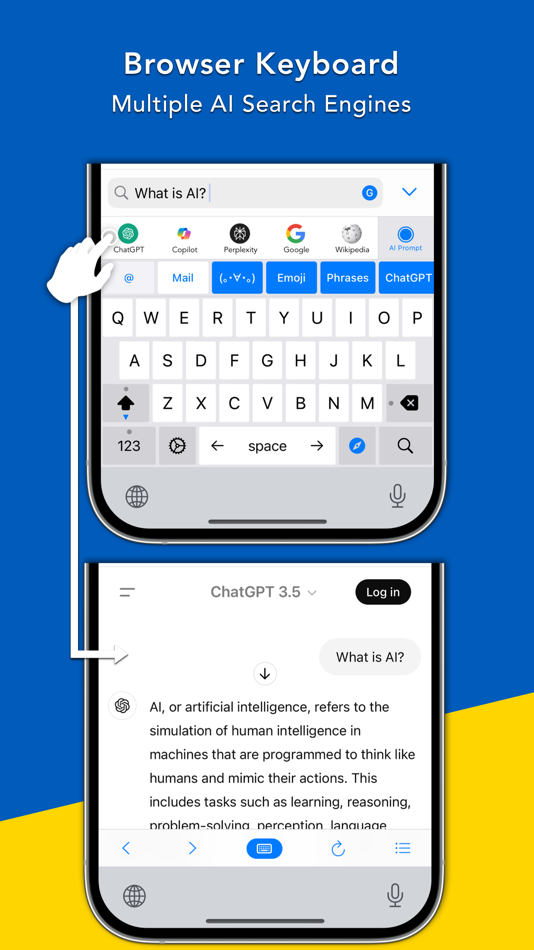 #1. Bear - AI Keyboard (iOS) 由: kimihiro kubota