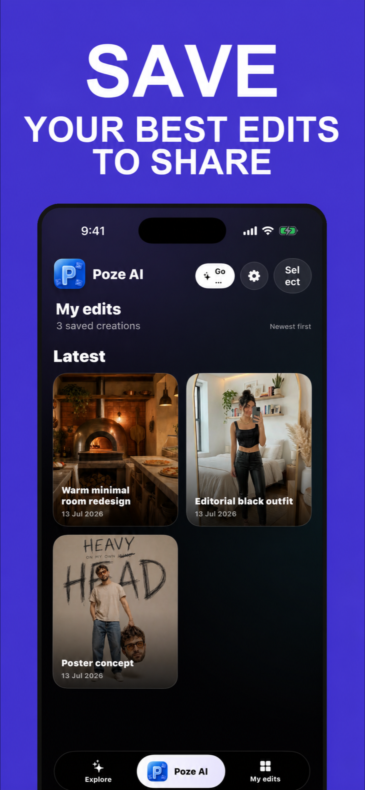 Poze AI: Photo Editor screenshot 5