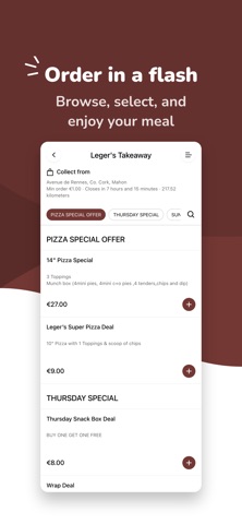 Leger's Takeaway Screenshot 2 of 8