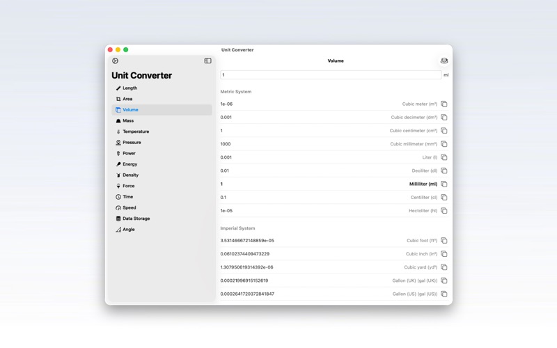 Unit Converter · 14-in-1 screenshot 3