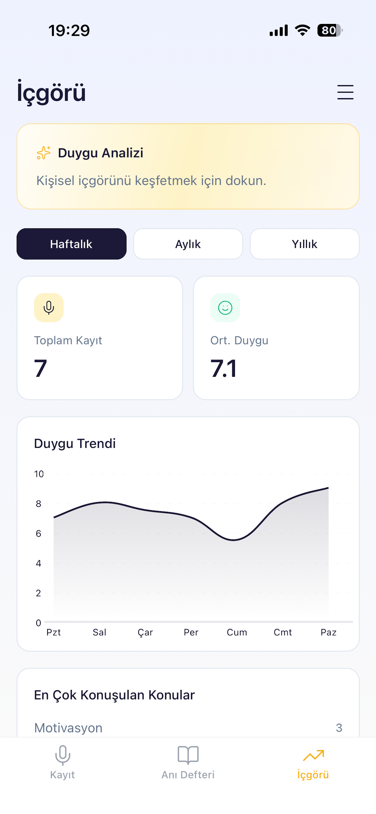 Nosce: Sesli Duygu Günlüğü screenshot 4