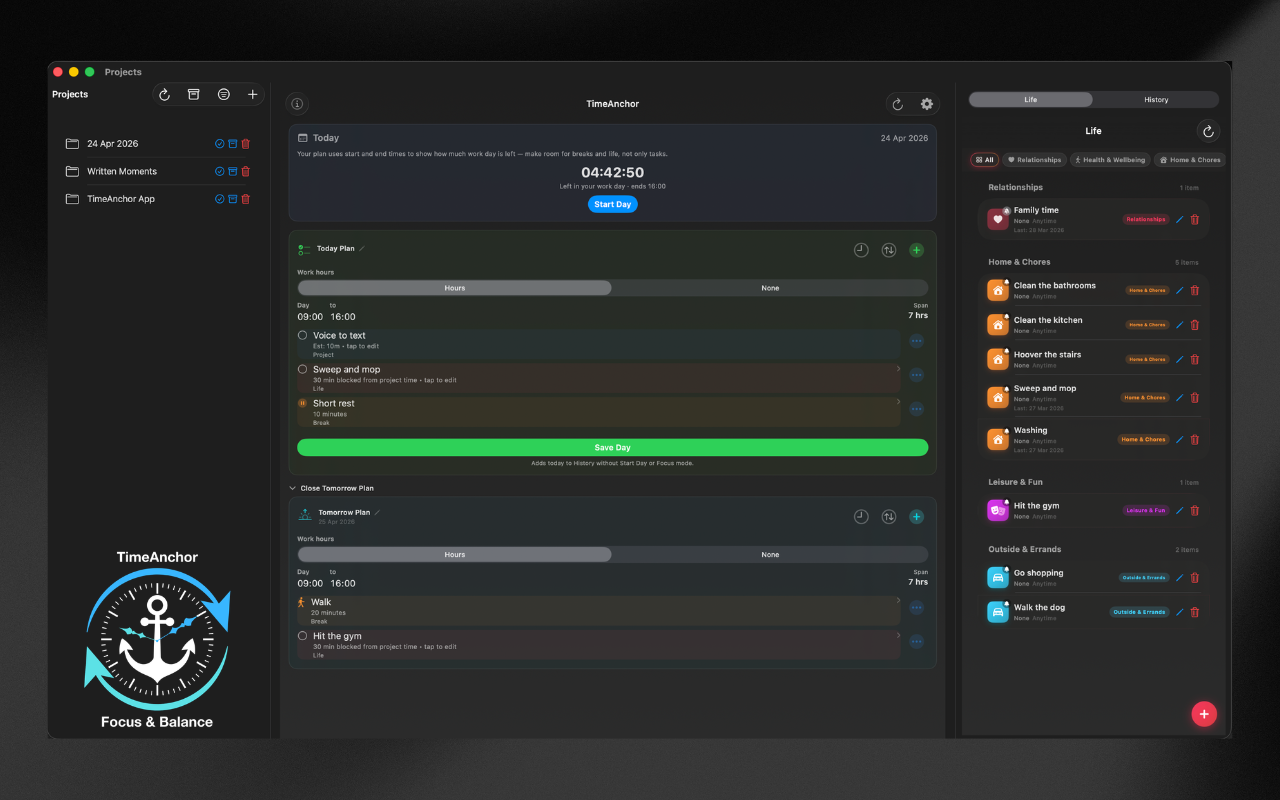 TimeAnchor: Focus & Balance screenshot 13