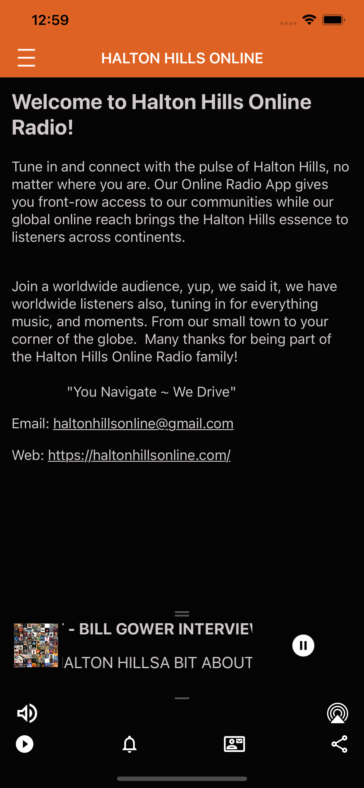 Halton Hills Online Radio