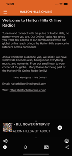 Halton Hills Online Radio screenshot 3
