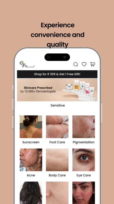 Fixderma Skincare Screenshot