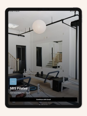 SBS Pilates iPad screenshot