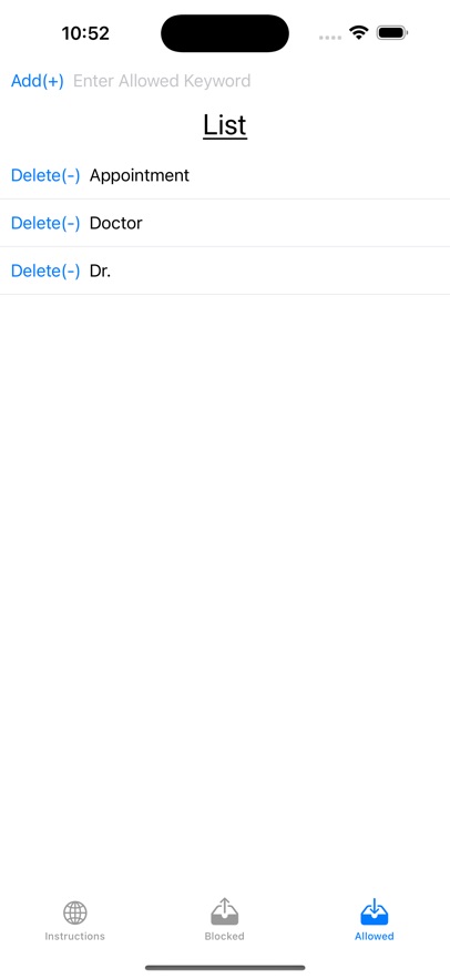 Filtrob Message Filter