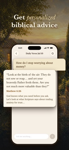 Sela: Bible Chat iPhone screenshot