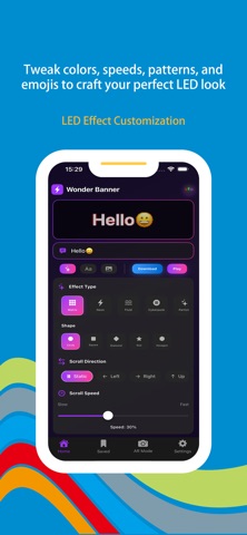 Wonder Banner - Led Scroller iPhone screenshot