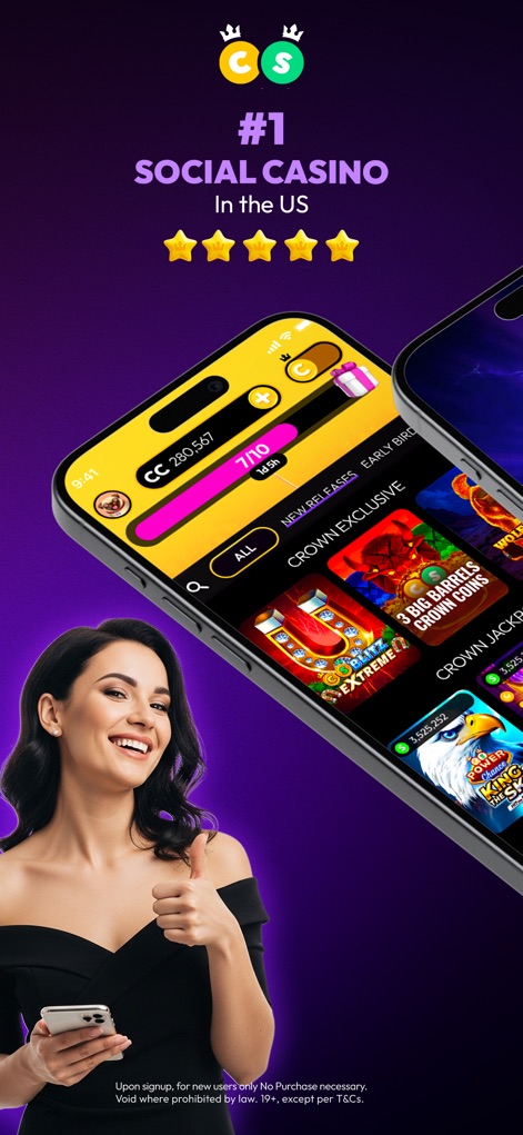 CrownCoins Casino - null