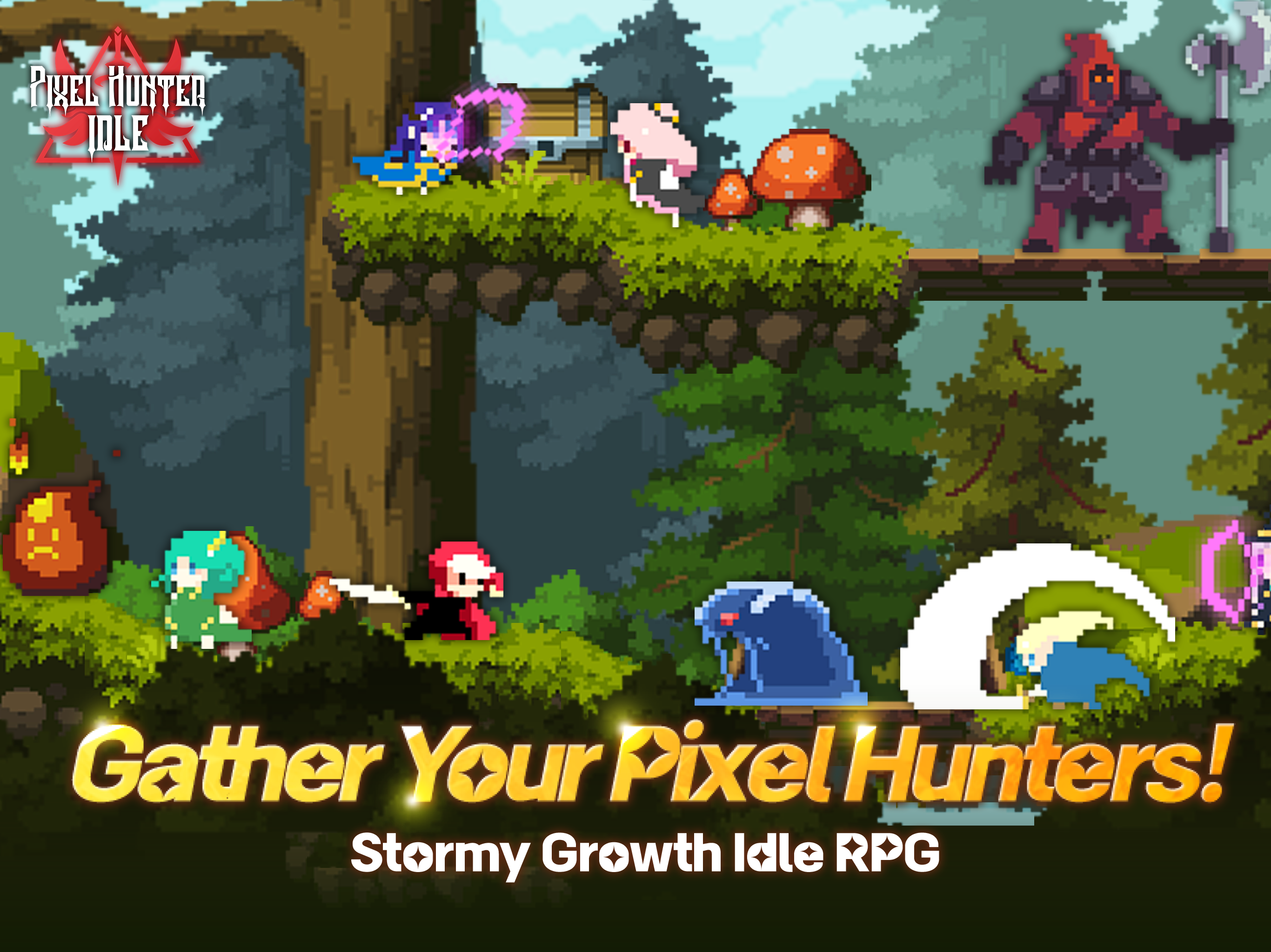 Pixel Hunter Idle: Retro RPG