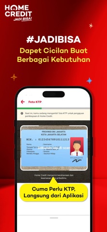 My Home Credit Indonesia iPhone screenshot 3