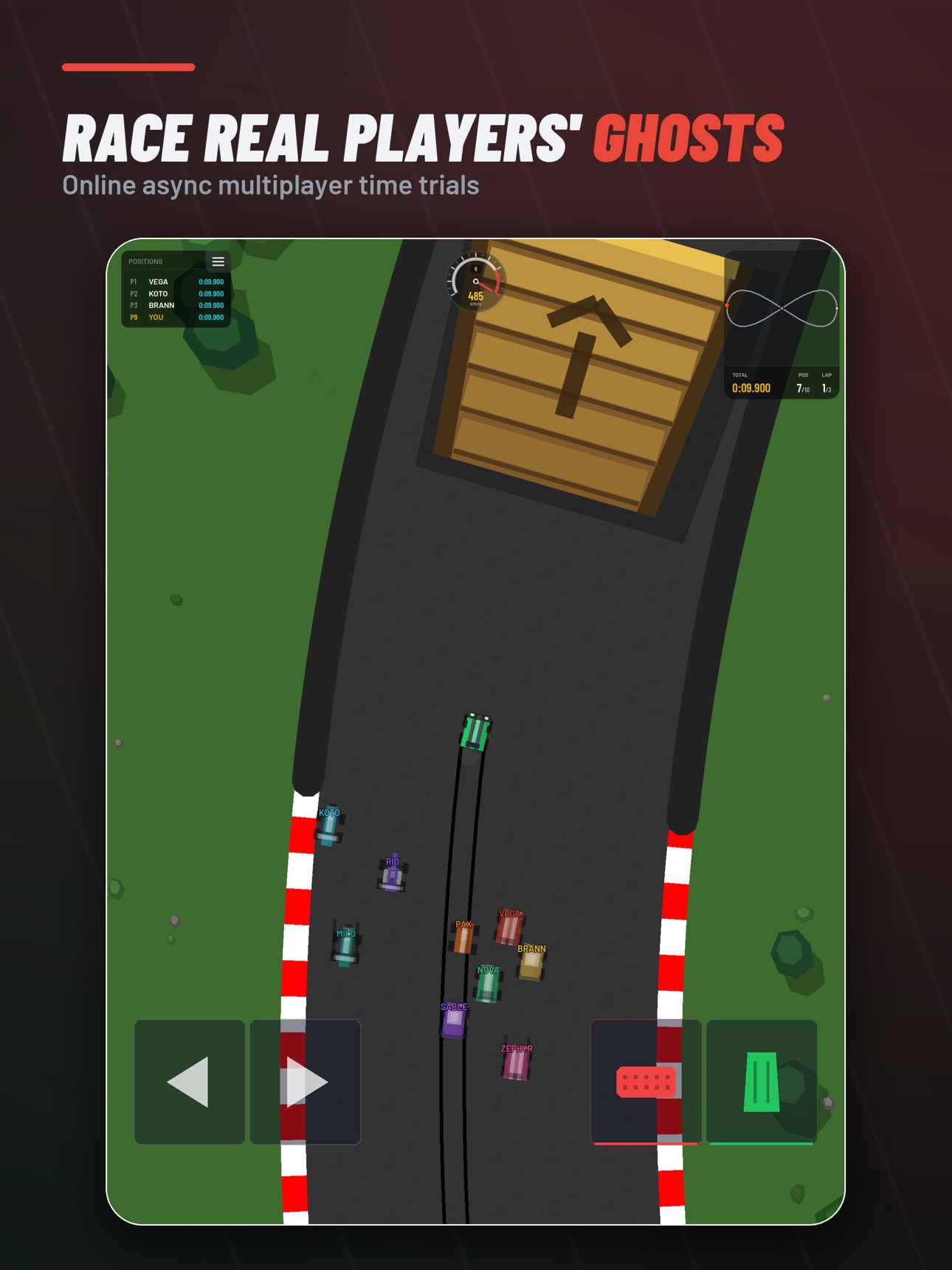 Screenshot 6 of Spino Ghost Racing