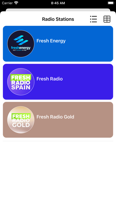 Fresh Radio Spain Screenshot