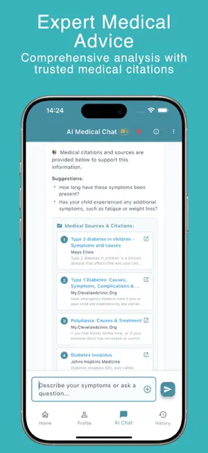 Symptom Check AI Health Guide screenshot 2