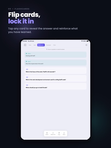 NoteMind AI – AI Notebook iPad screenshot