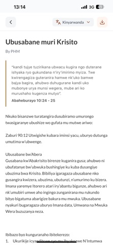 PHM Devotional screenshot