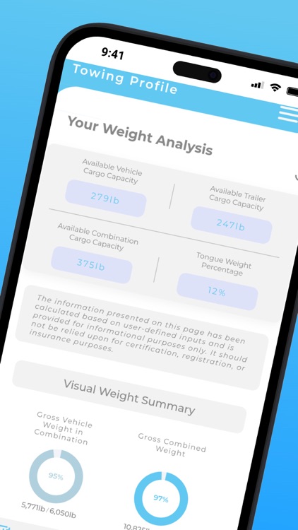 LoadMate US: Weight Calculator