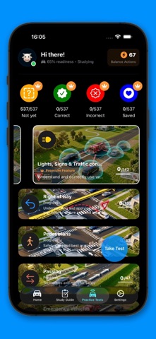 DMV 驾照笔试  - Road Signs screenshot