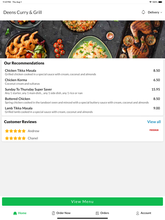 Screenshot #5 pour Deens Curry & Grill