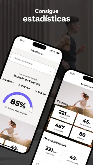 Captura de pantalla de Kiprun Pacer Planes De Carrera en iPhone 8