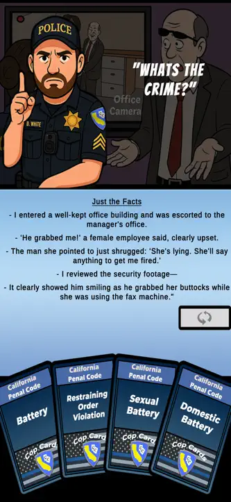 Cop Cards California APE screenshot 5