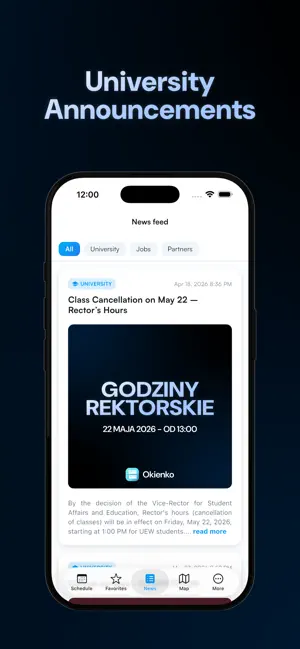 Okienko - Class schedule screenshot 3