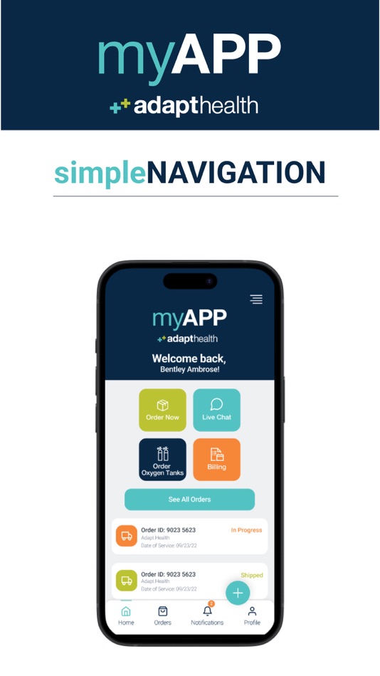#2. myAPP by Adapthealth (iOS) By: AdaptHealth Corp