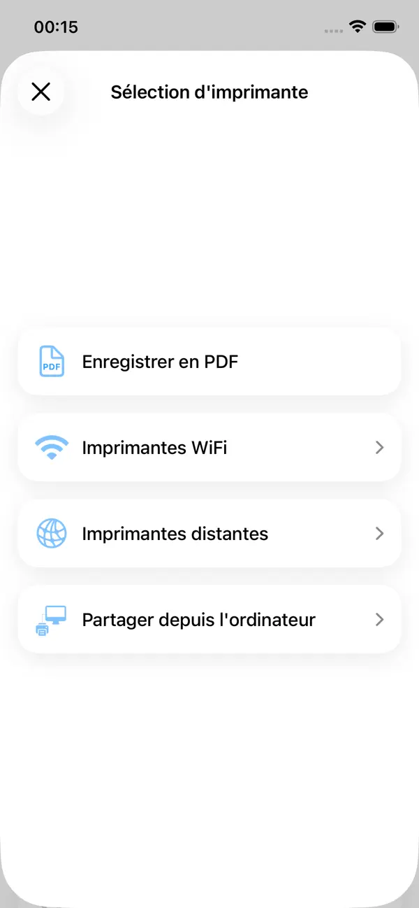 Screenshot #3 pour PrinterShare: WiFi & PDF