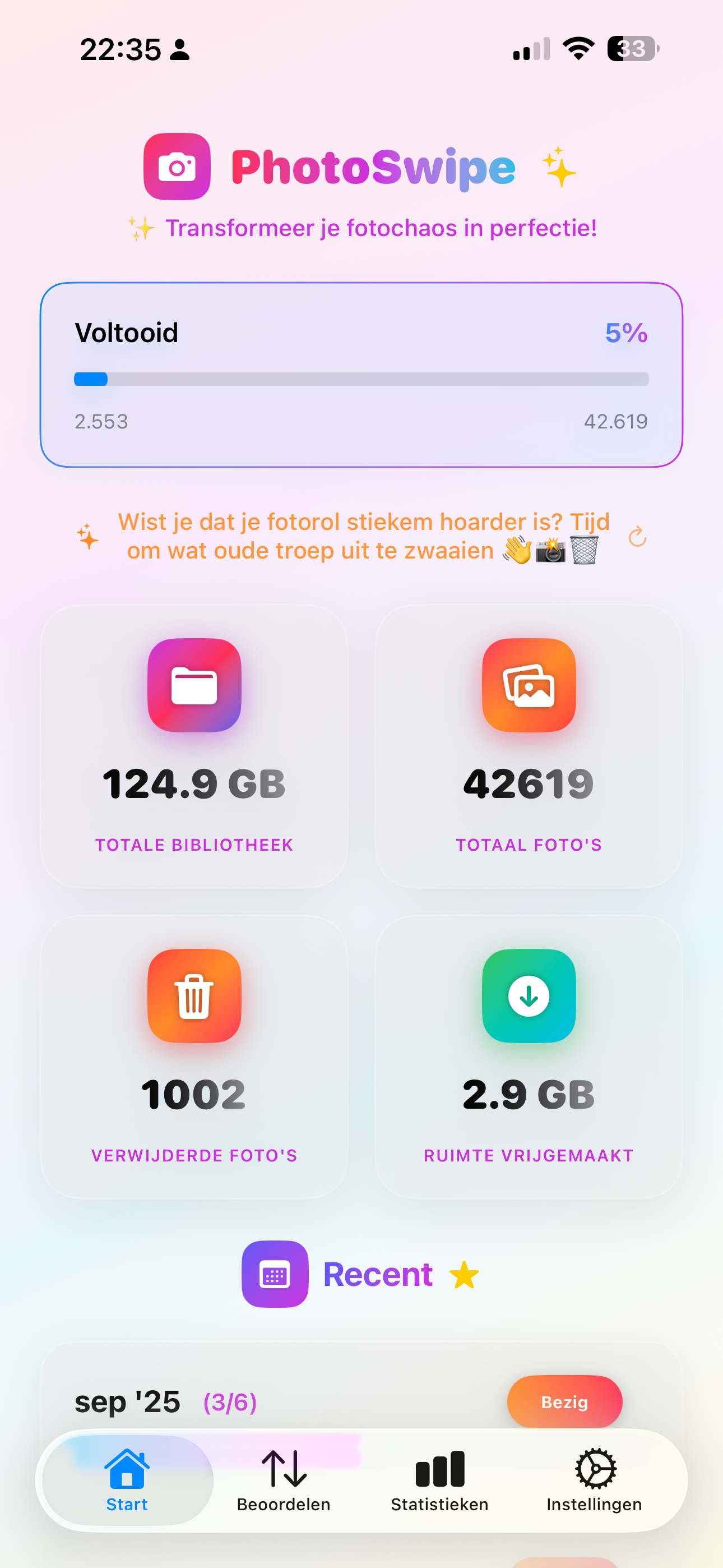 Photo-Swipe - Clean Up Photos screenshot 3