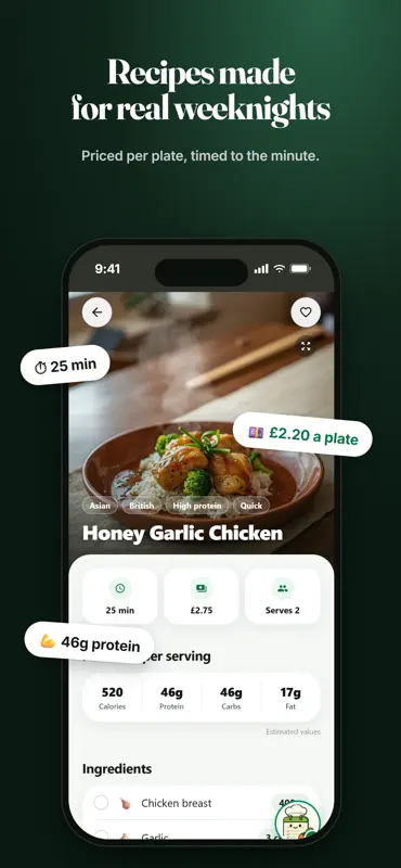 Measy: Meal Planner & Recipes screenshot 3 of 8