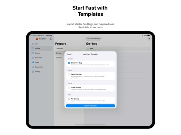 ReadyNow Prep iPad screenshot