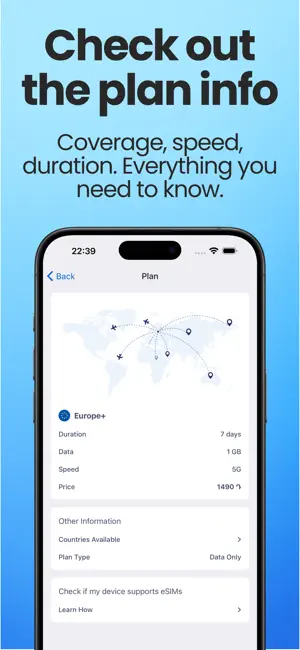 Kapimej: eSIM for Travel screenshot 3