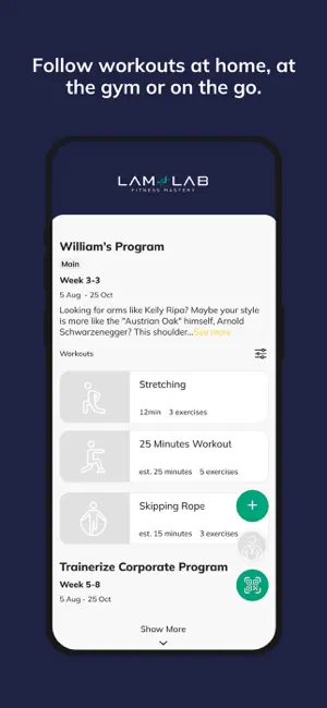 LamLab Coach screenshot 3