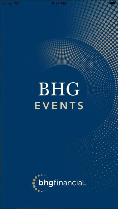 BHG Events Screenshot