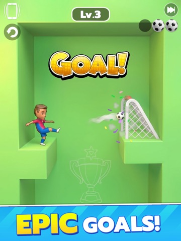Soccer Goal: Aim & Score iPad screenshot