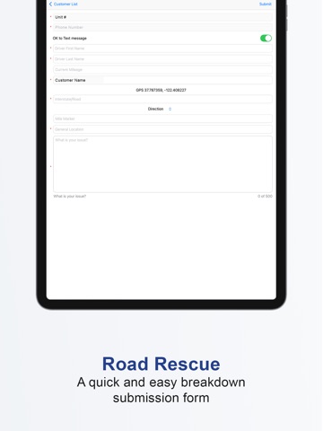 Aim Navigator iPad screenshot